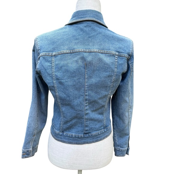 Very Vera Boho Embroidered and Beaded Denim Jacket - Picture 4 of 8